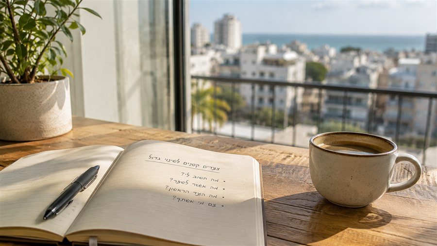 דימוי לשינוי והתחלה של תנועה חדשה